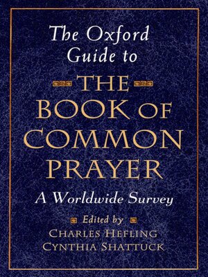 cover image of The Oxford Guide to the Book of Common Prayer